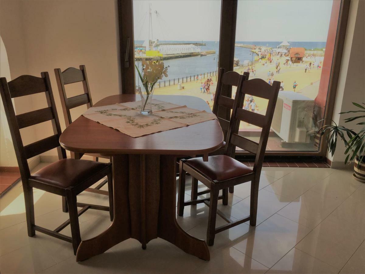 Syrenka Apartamenty อุสตกา ภายนอก รูปภาพ