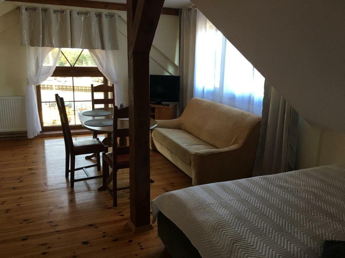 Syrenka Apartamenty อุสตกา ภายนอก รูปภาพ